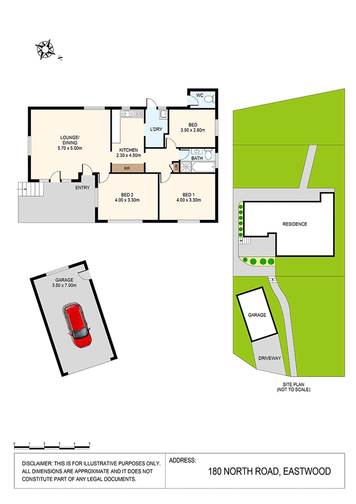 Floorplan of Homely house listing, 180 North Road, Eastwood NSW 2122