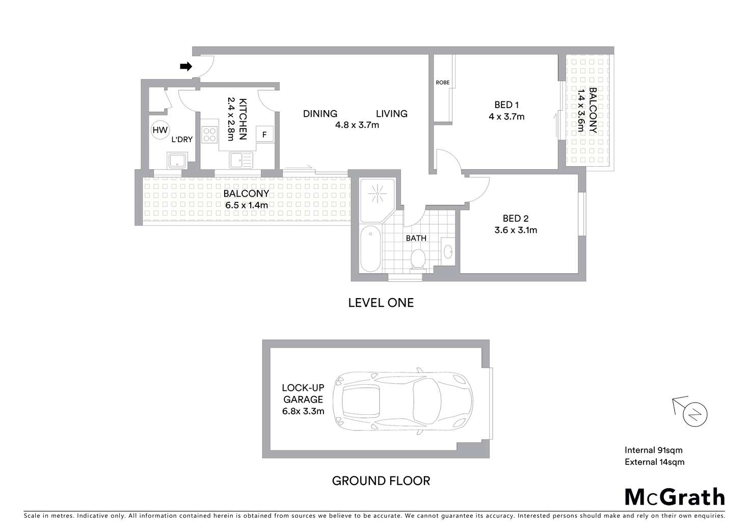 Floorplan of Homely unit listing, 4/62 Warialda Street, Kogarah NSW 2217
