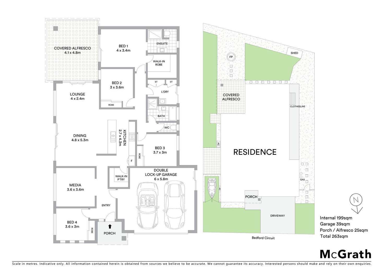 Floorplan of Homely house listing, 13 Bedford Circuit, Coes Creek QLD 4560