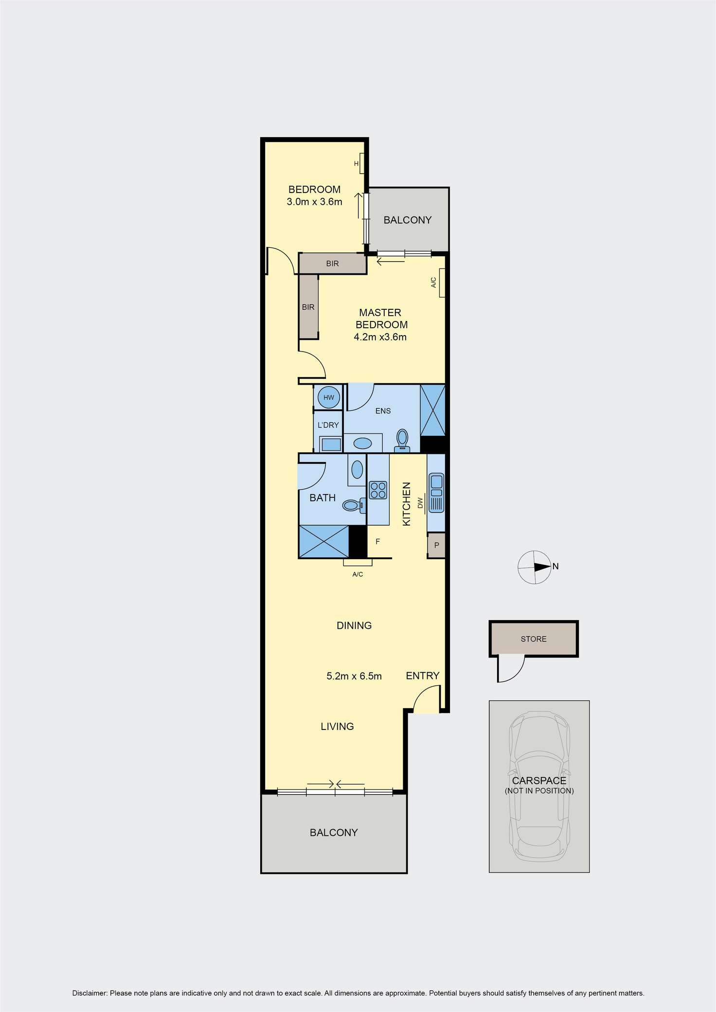 Floorplan of Homely apartment listing, 9/213 Buckley Street, Essendon VIC 3040