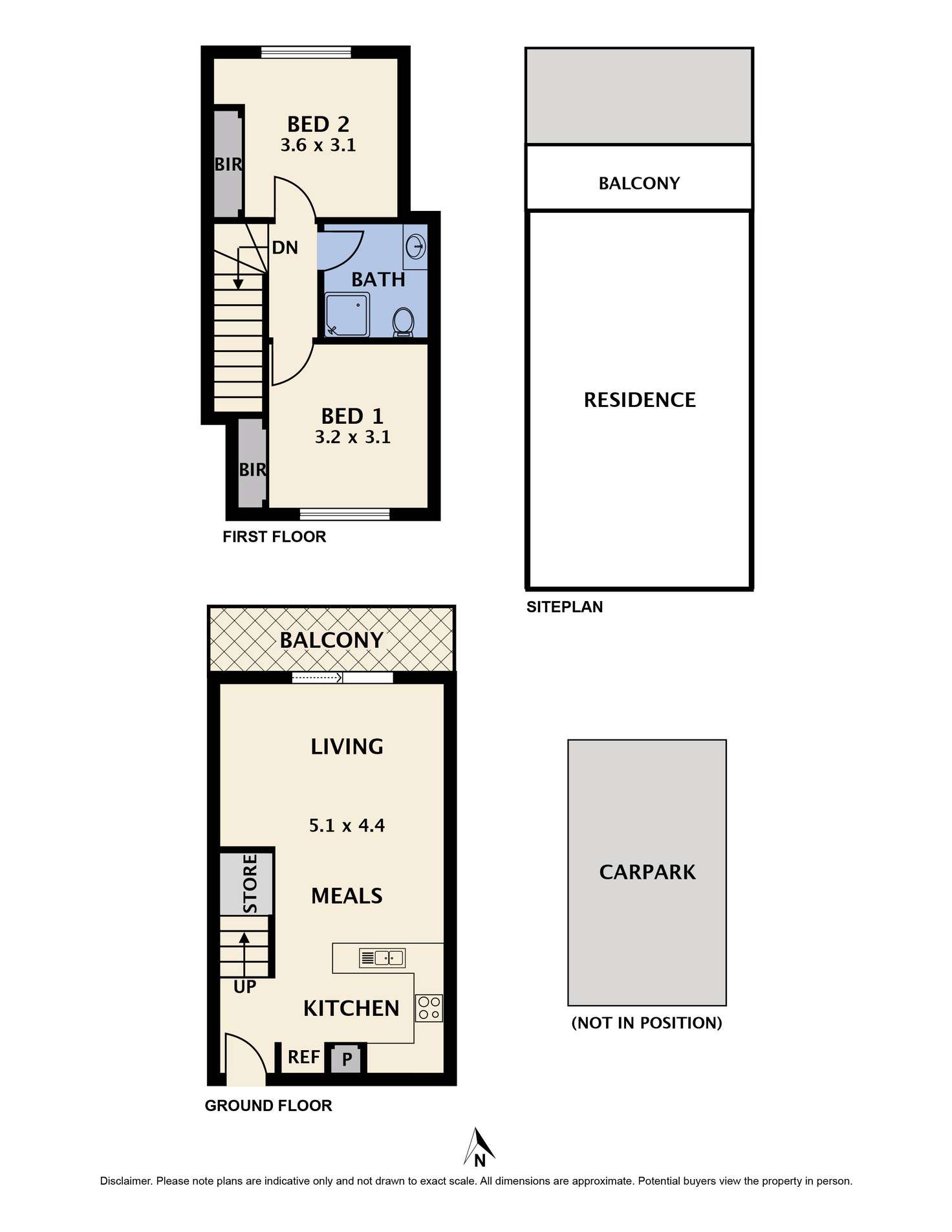 Floorplan of Homely apartment listing, 3/25 Lygon Drive, Craigieburn VIC 3064