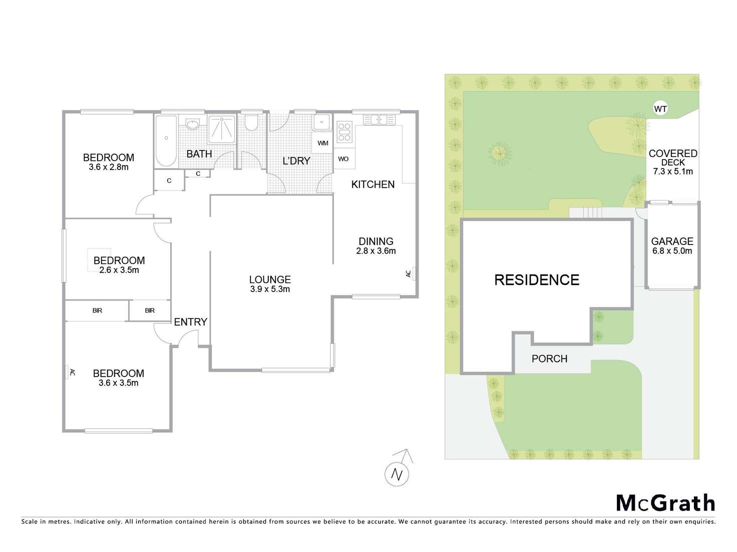 Floorplan of Homely house listing, 5 Manuka Drive, Ferntree Gully VIC 3156