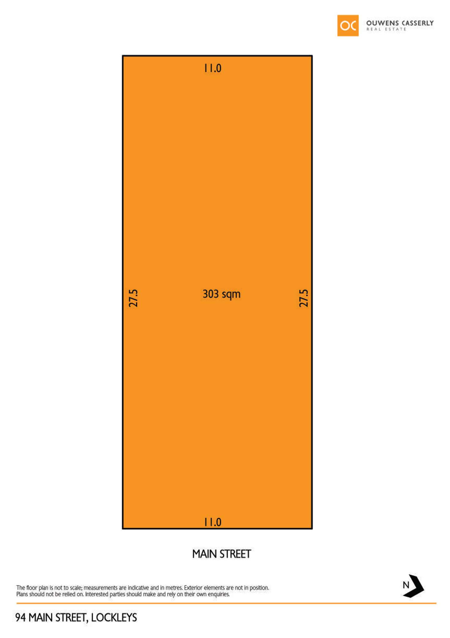 Floorplan of Homely residentialLand listing, 94 Main Street, Lockleys SA 5032