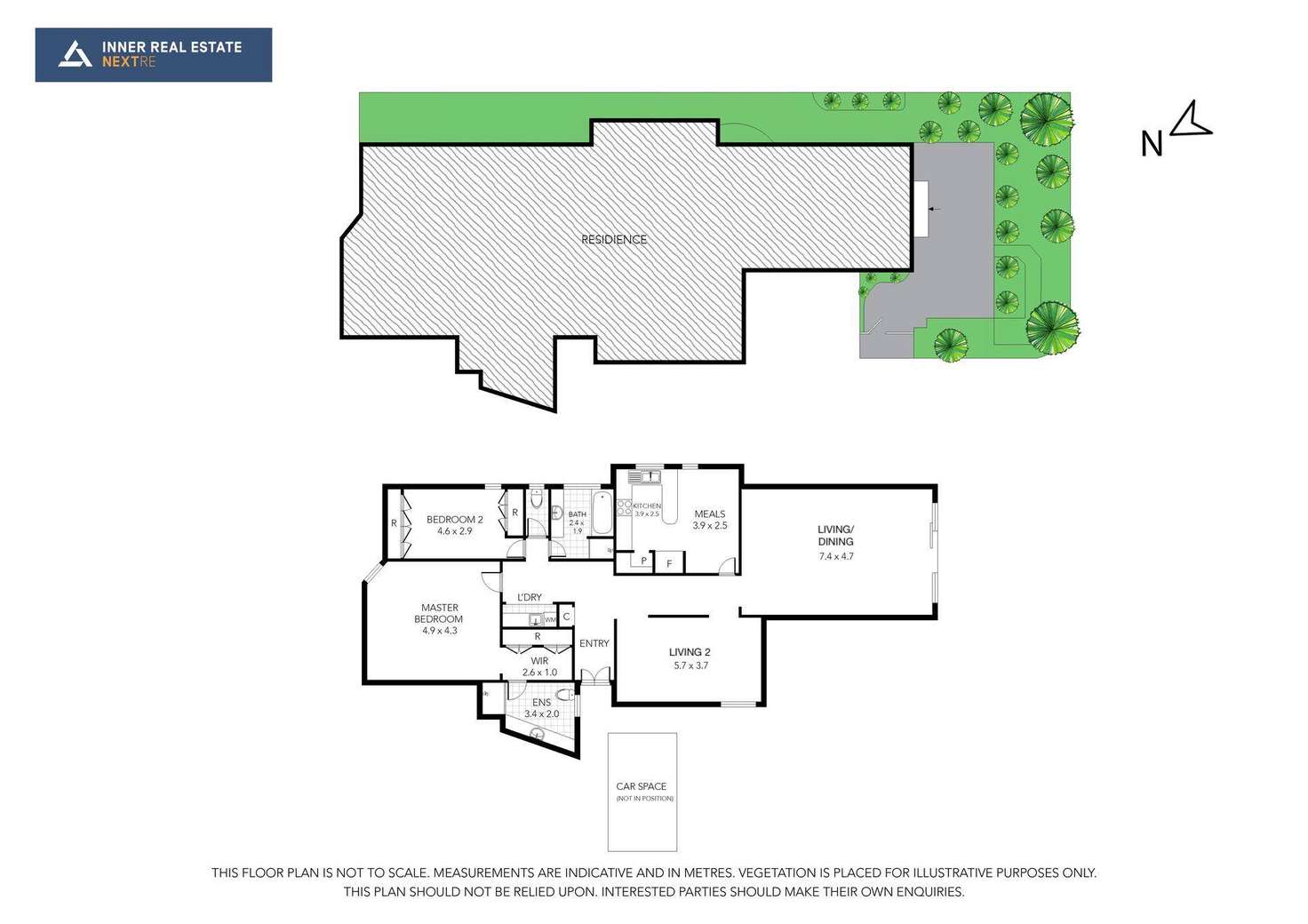 Floorplan of Homely apartment listing, 1B/29 Queens Road, Melbourne VIC 3004