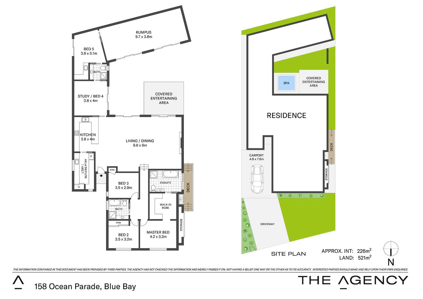 Floorplan of Homely house listing, 158 Ocean Parade, Blue Bay NSW 2261