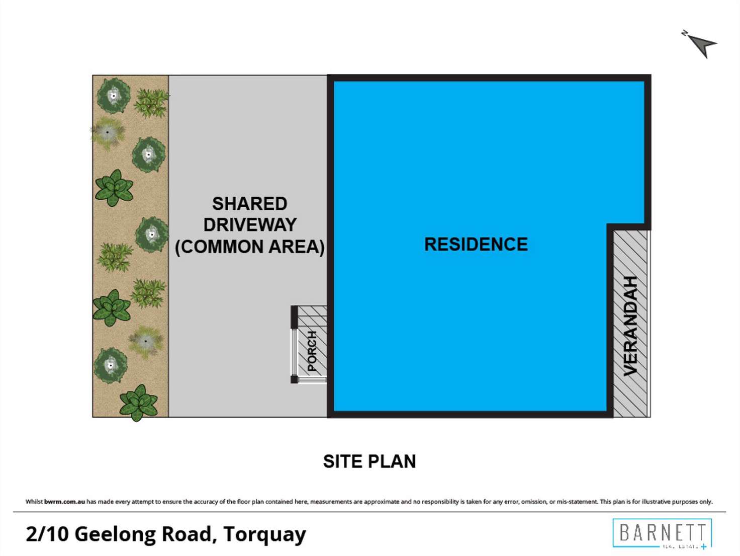 Floorplan of Homely unit listing, 2/10-12 Geelong Road, Torquay VIC 3228