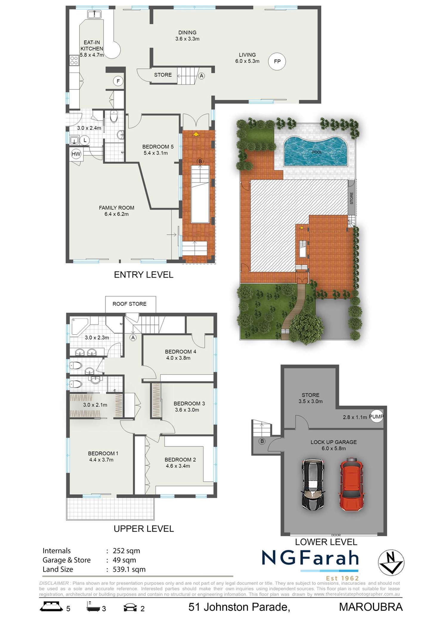 Floorplan of Homely house listing, 51 Johnston Parade, Maroubra NSW 2035