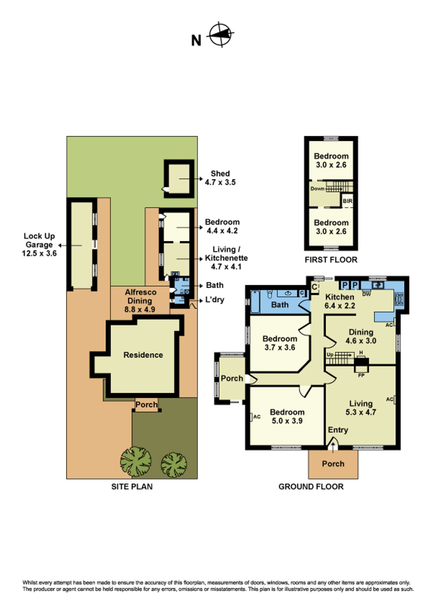 Floorplan of Homely house listing, 42 Graham Street, Sunshine VIC 3020