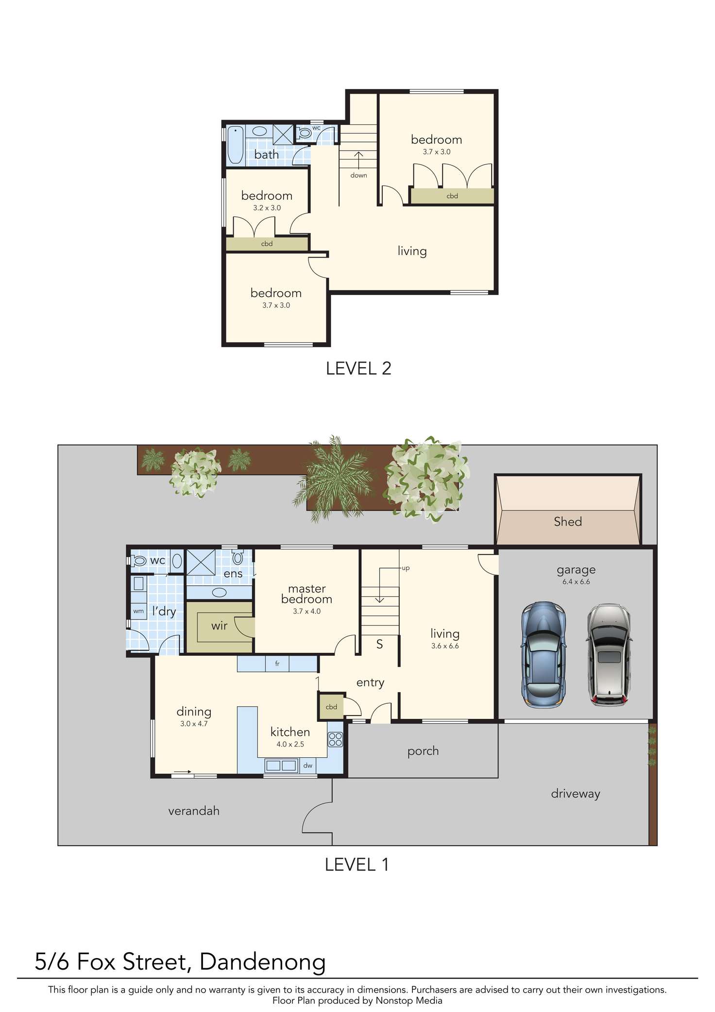 Floorplan of Homely house listing, 5/6 Fox Street, Dandenong VIC 3175