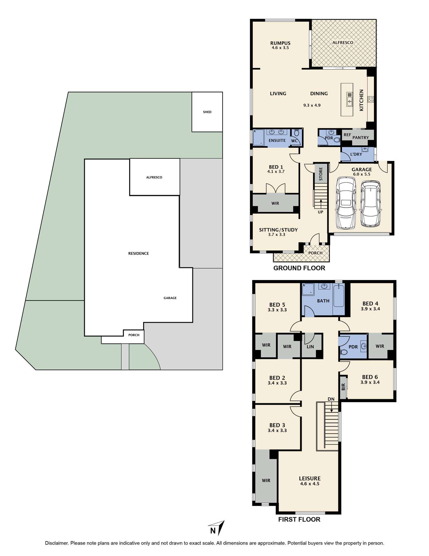 Floorplan of Homely house listing, 1 Pound Street, Craigieburn VIC 3064