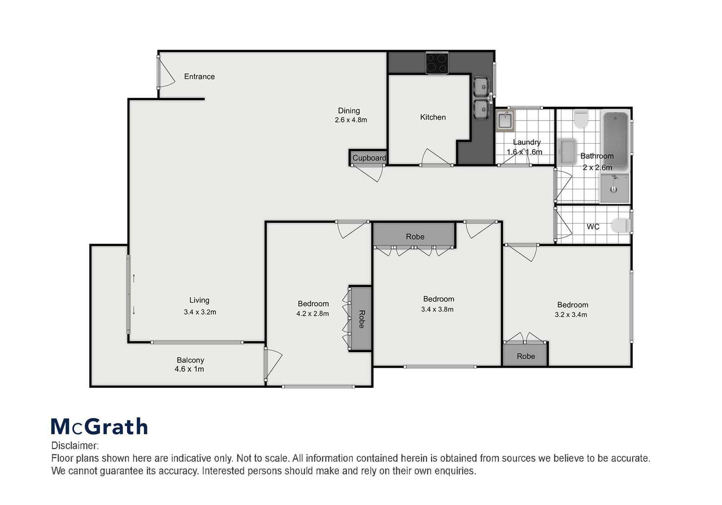 Floorplan of Homely apartment listing, 5/35 St Georges Parade, Hurstville NSW 2220