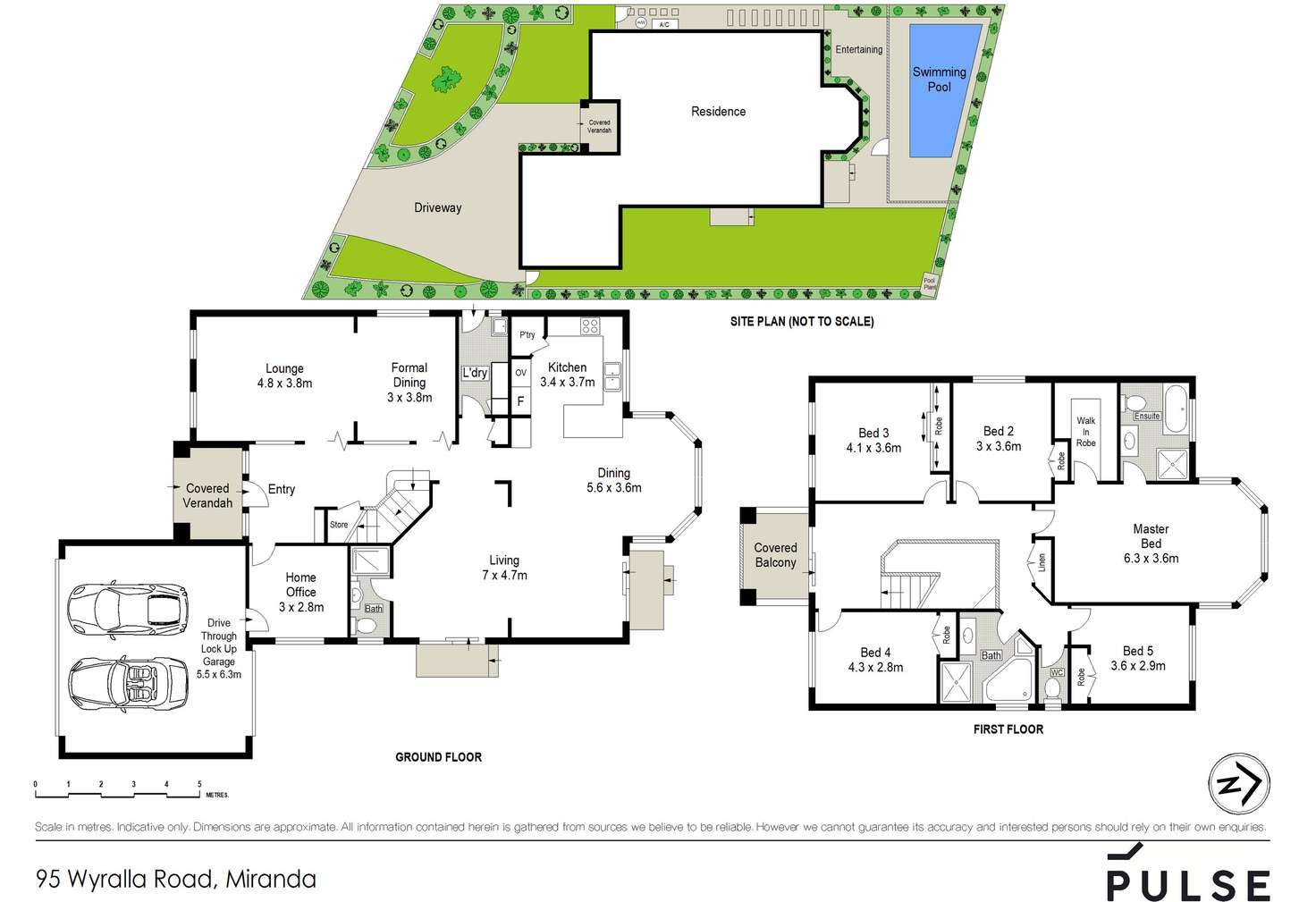 Floorplan of Homely house listing, 95 Wyralla Road, Miranda NSW 2228