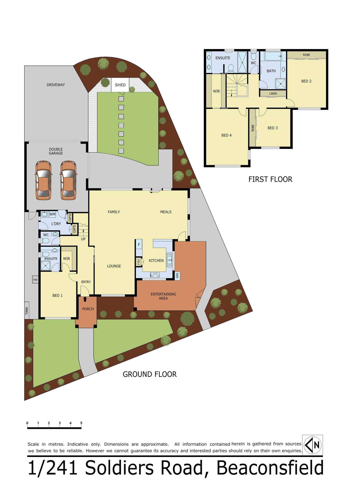 Floorplan of Homely house listing, 1/241 Soldiers Road, Beaconsfield VIC 3807