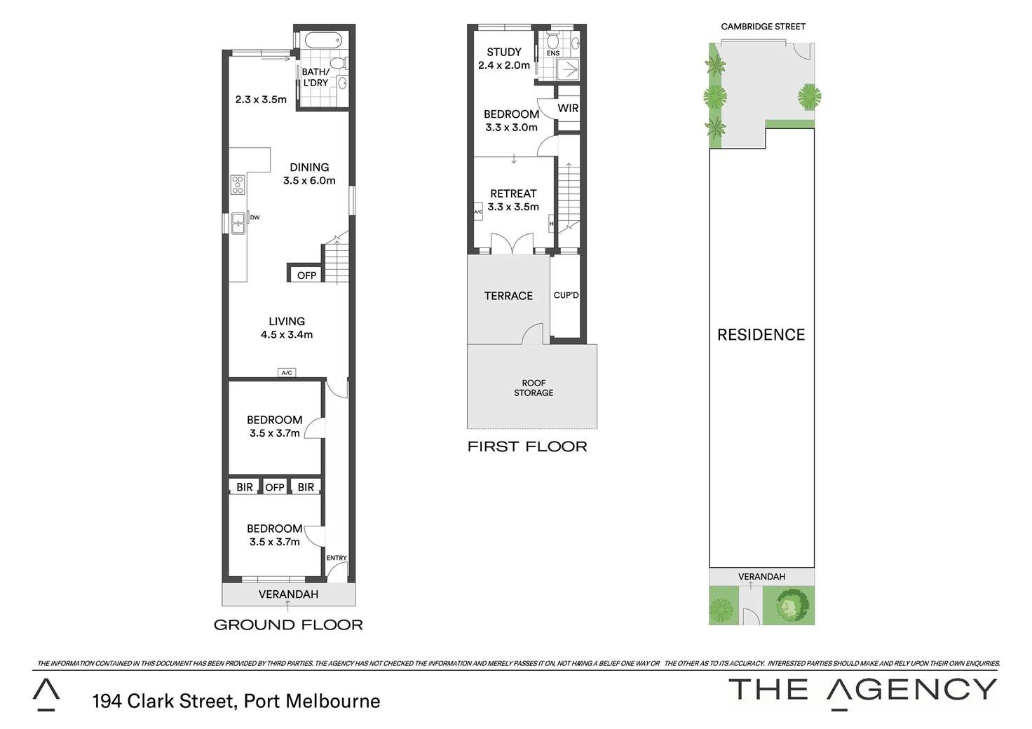 Floorplan of Homely house listing, 194 Clark Street, Port Melbourne VIC 3207