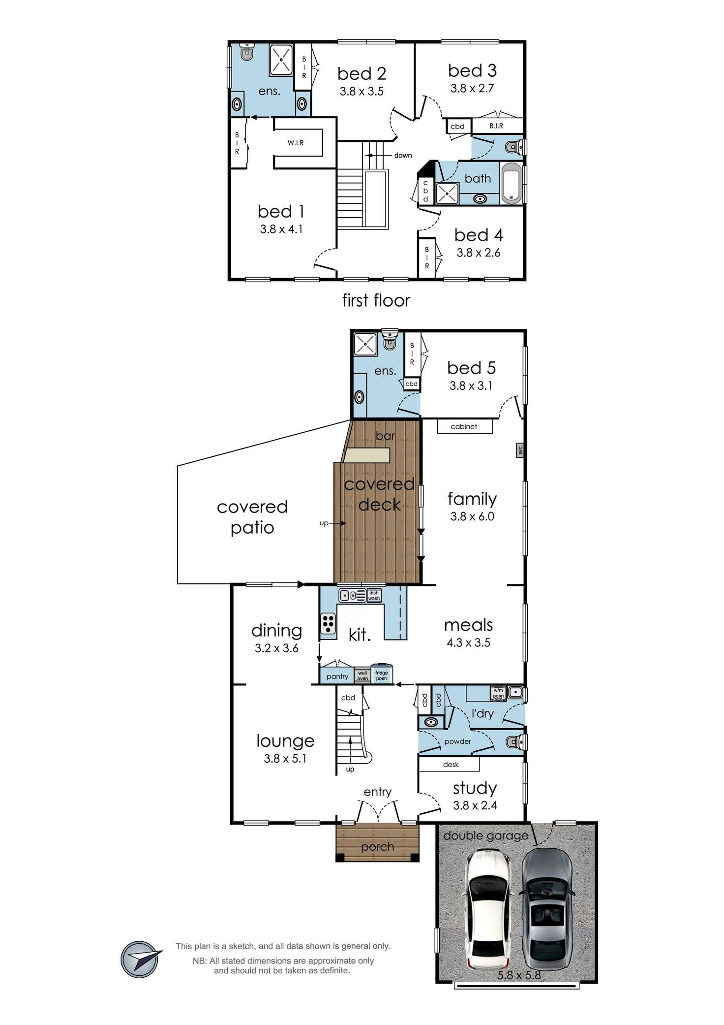 Floorplan of Homely house listing, 9 Durang Court, Croydon North VIC 3136