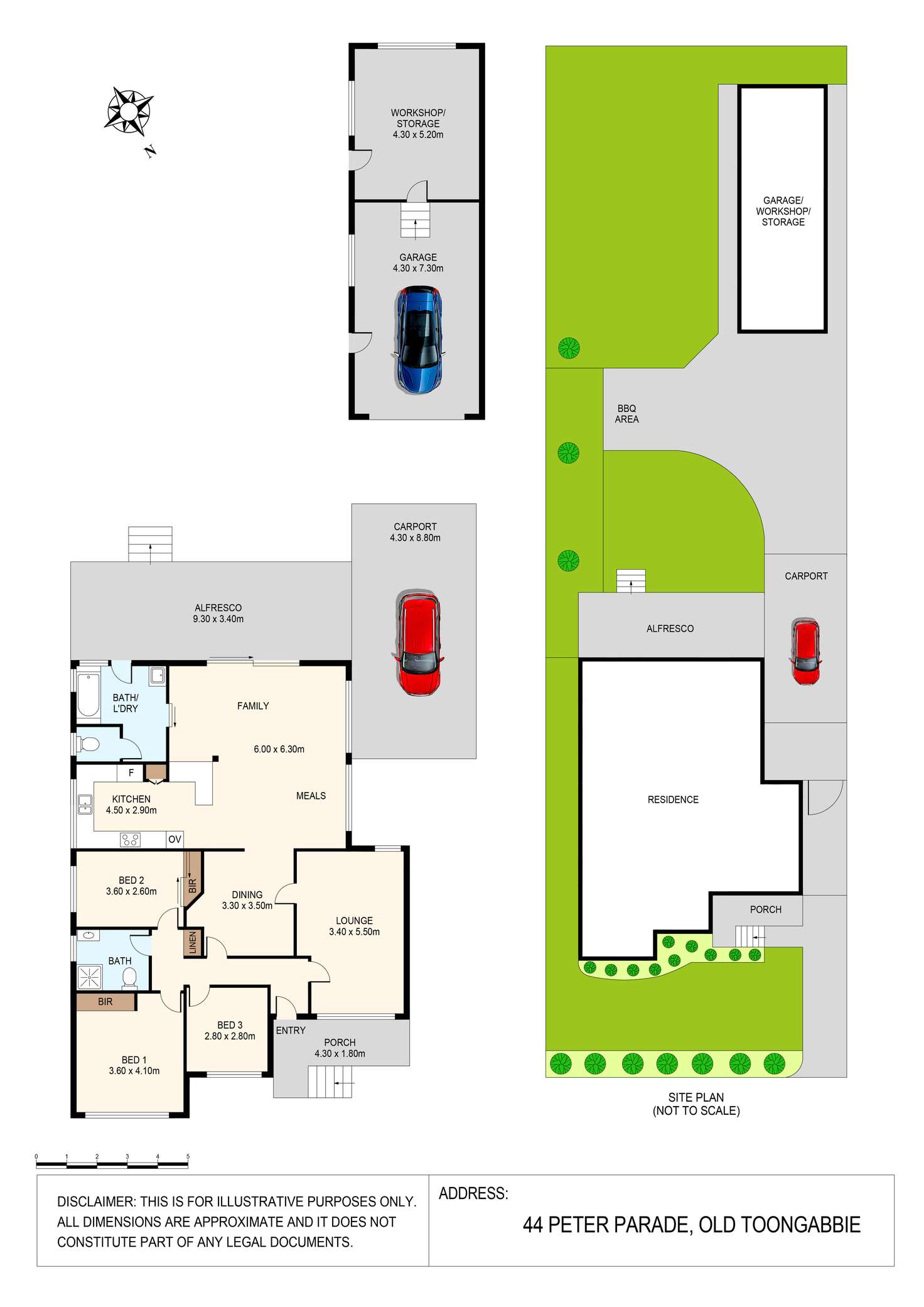 Floorplan of Homely house listing, 44 Peter Parade, Old Toongabbie NSW 2146