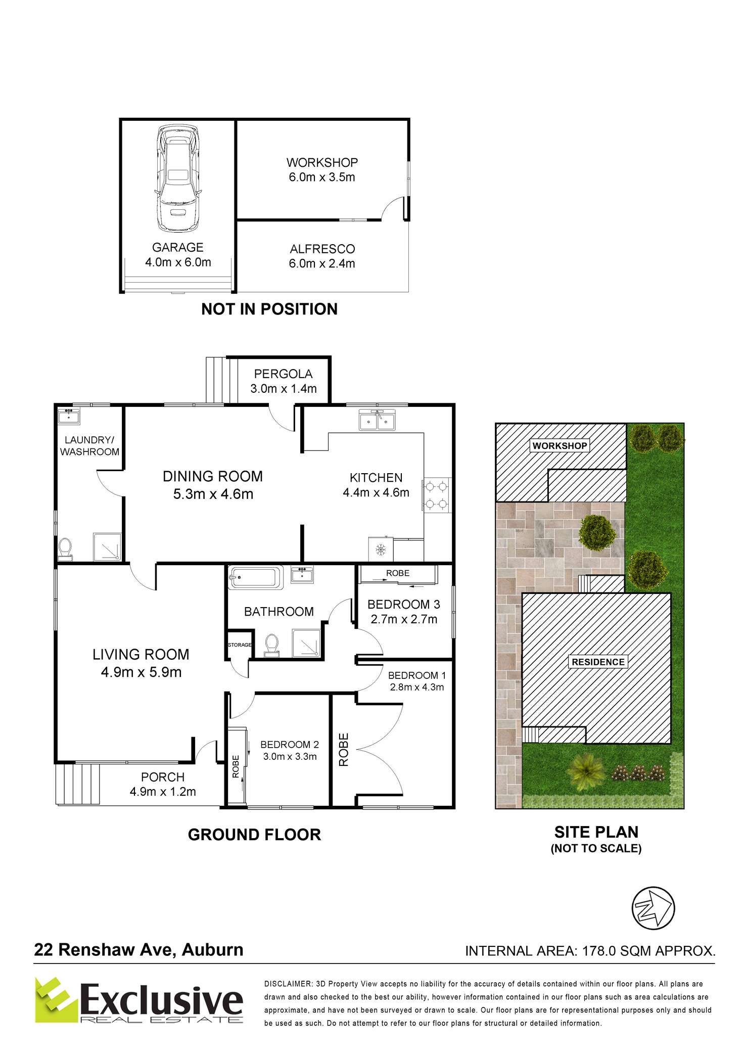 Floorplan of Homely house listing, 22 Renshaw Avenue, Auburn NSW 2144