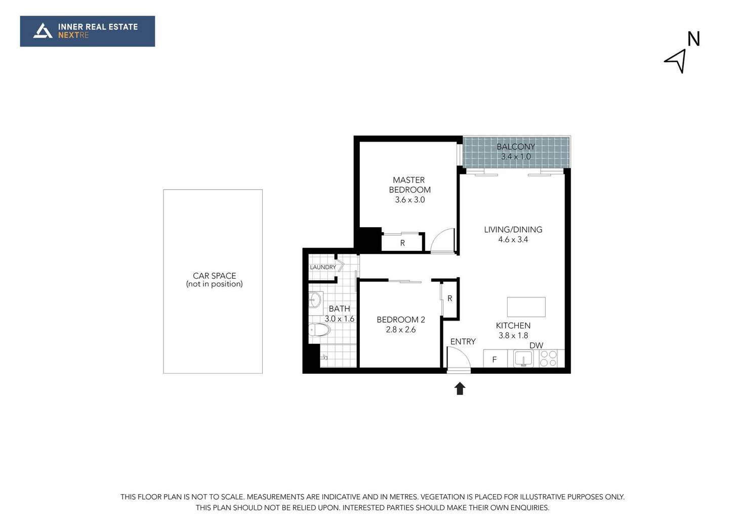 Floorplan of Homely apartment listing, 412/108 Flinders Street, Melbourne VIC 3000