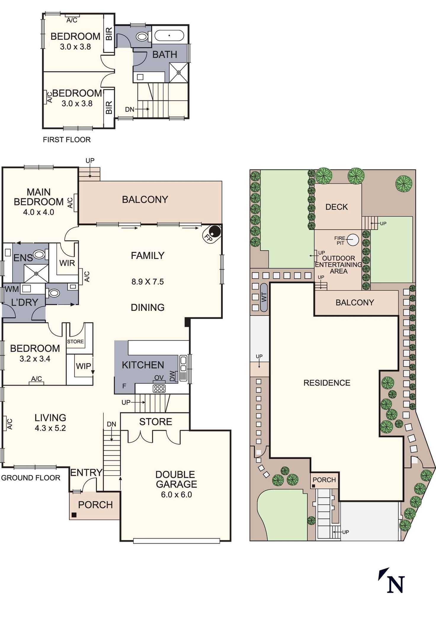 Floorplan of Homely house listing, 1/10 Fuller Street, Diamond Creek VIC 3089