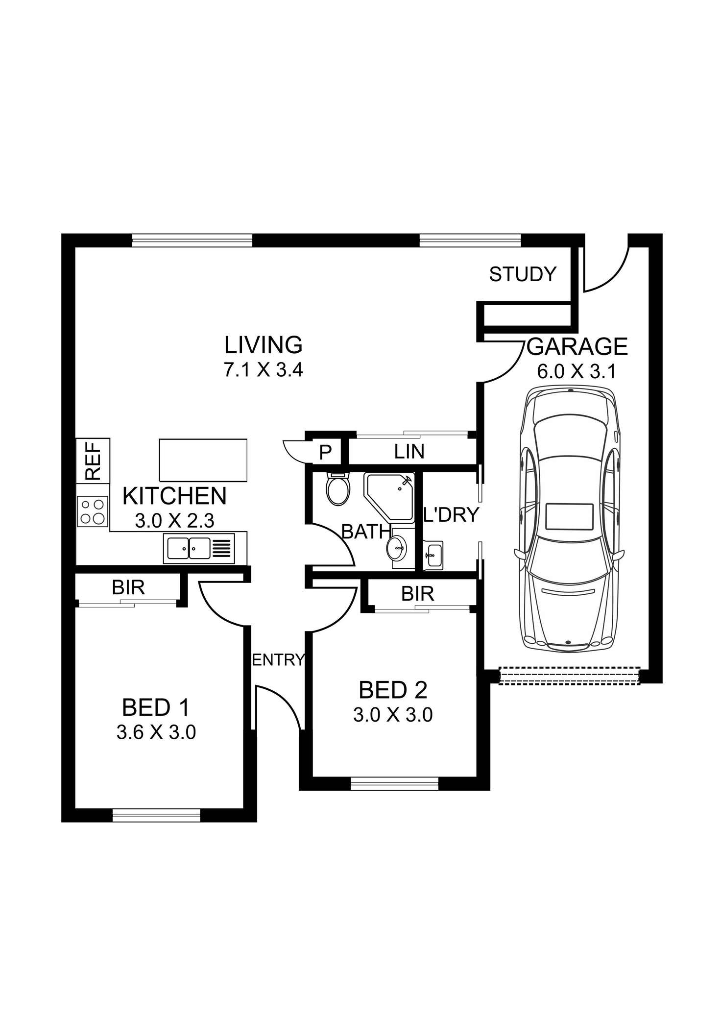 Floorplan of Homely house listing, 8 Greg Urwin Circuit, Casey ACT 2913
