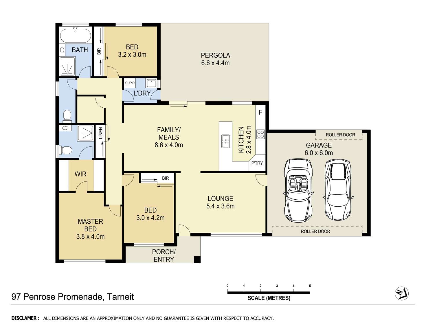 Floorplan of Homely house listing, 97 Penrose Promenade, Tarneit VIC 3029