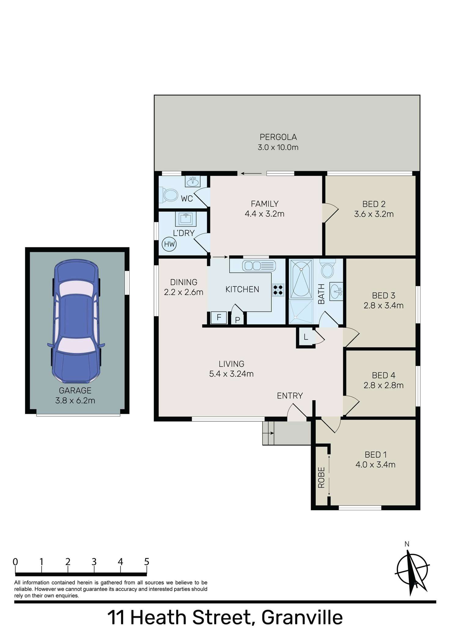 Floorplan of Homely house listing, 11 Heath Street, Granville NSW 2142