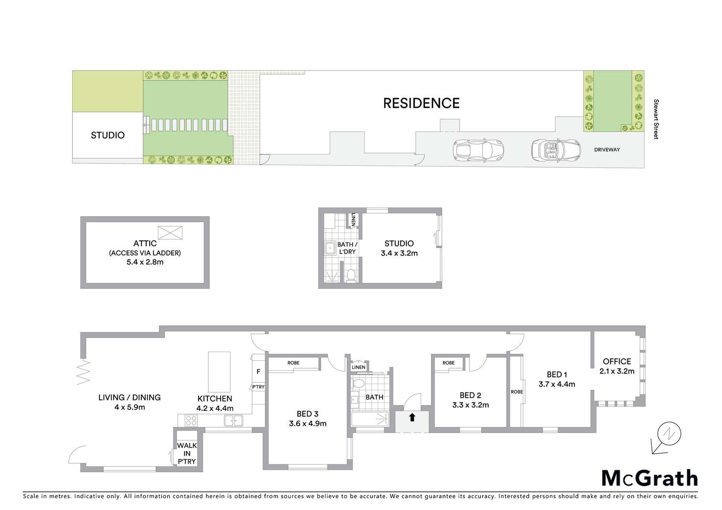 Floorplan of Homely house listing, 3a Stewart Street, Arncliffe NSW 2205