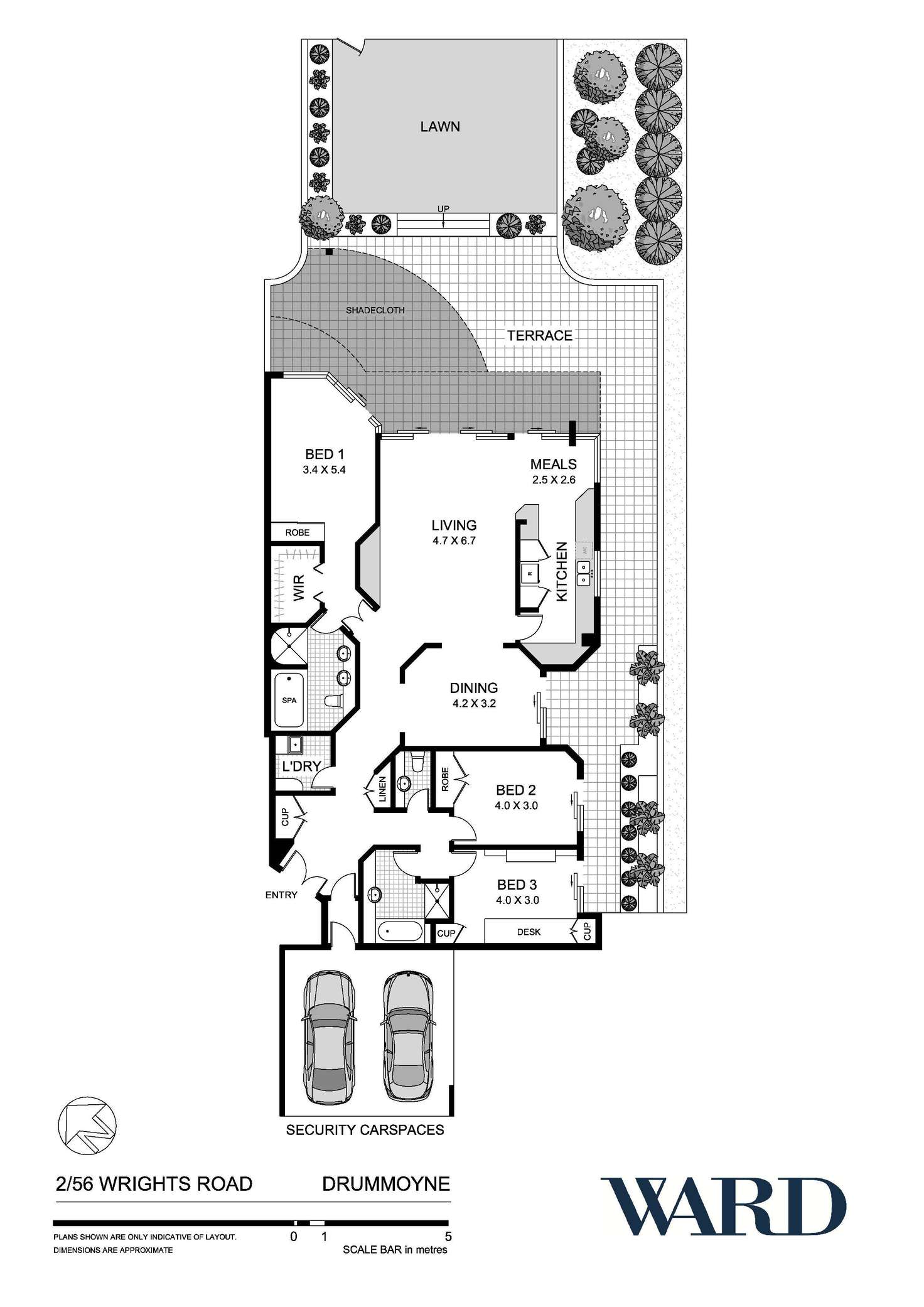 Floorplan of Homely apartment listing, 2/56 Wrights Road, Drummoyne NSW 2047