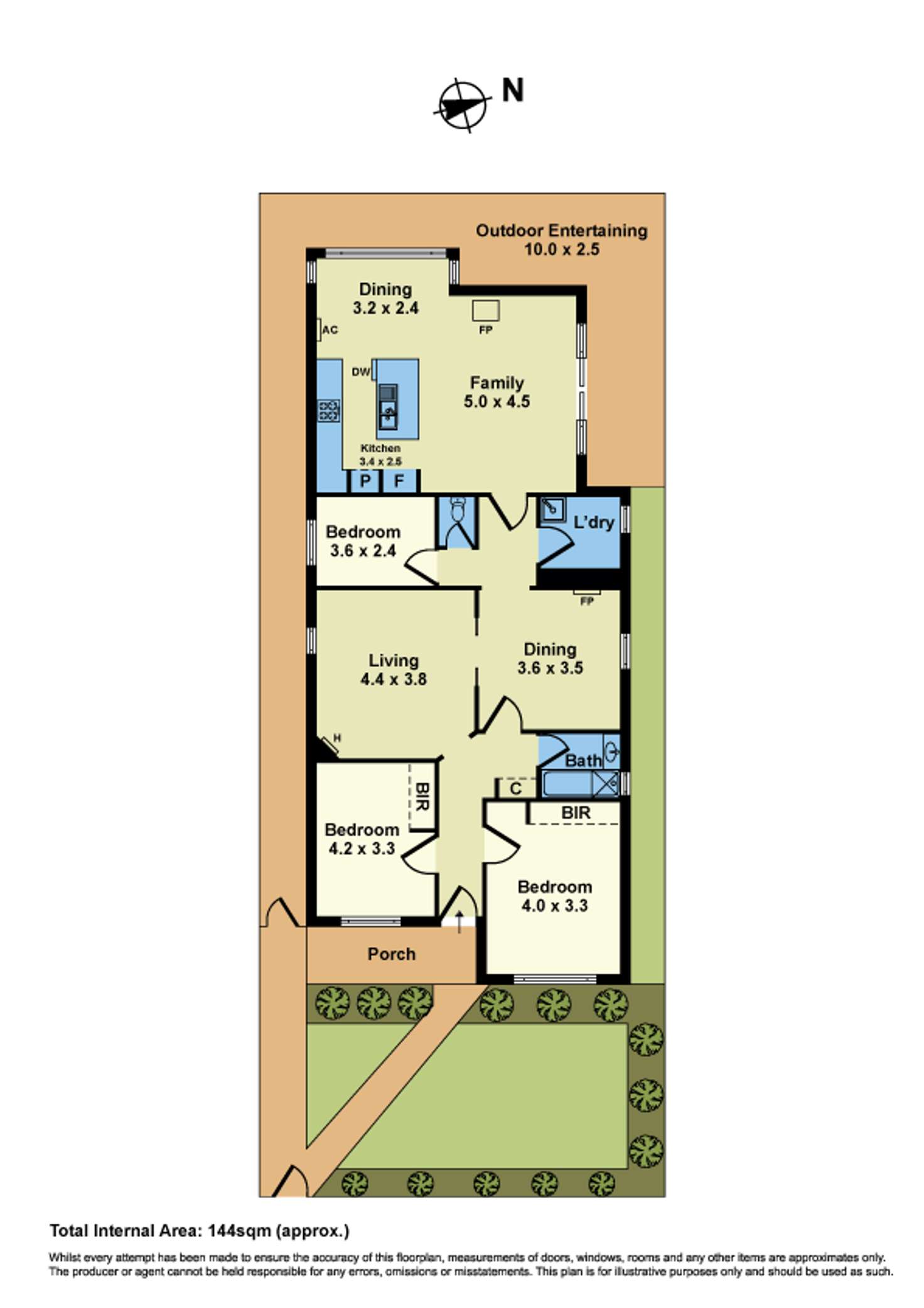 Floorplan of Homely house listing, 18 Adelaide Street, Footscray VIC 3011