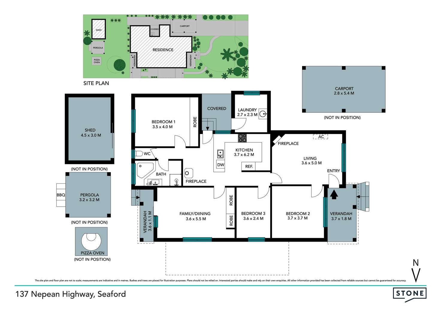 Floorplan of Homely house listing, 137 Nepean Highway, Seaford VIC 3198