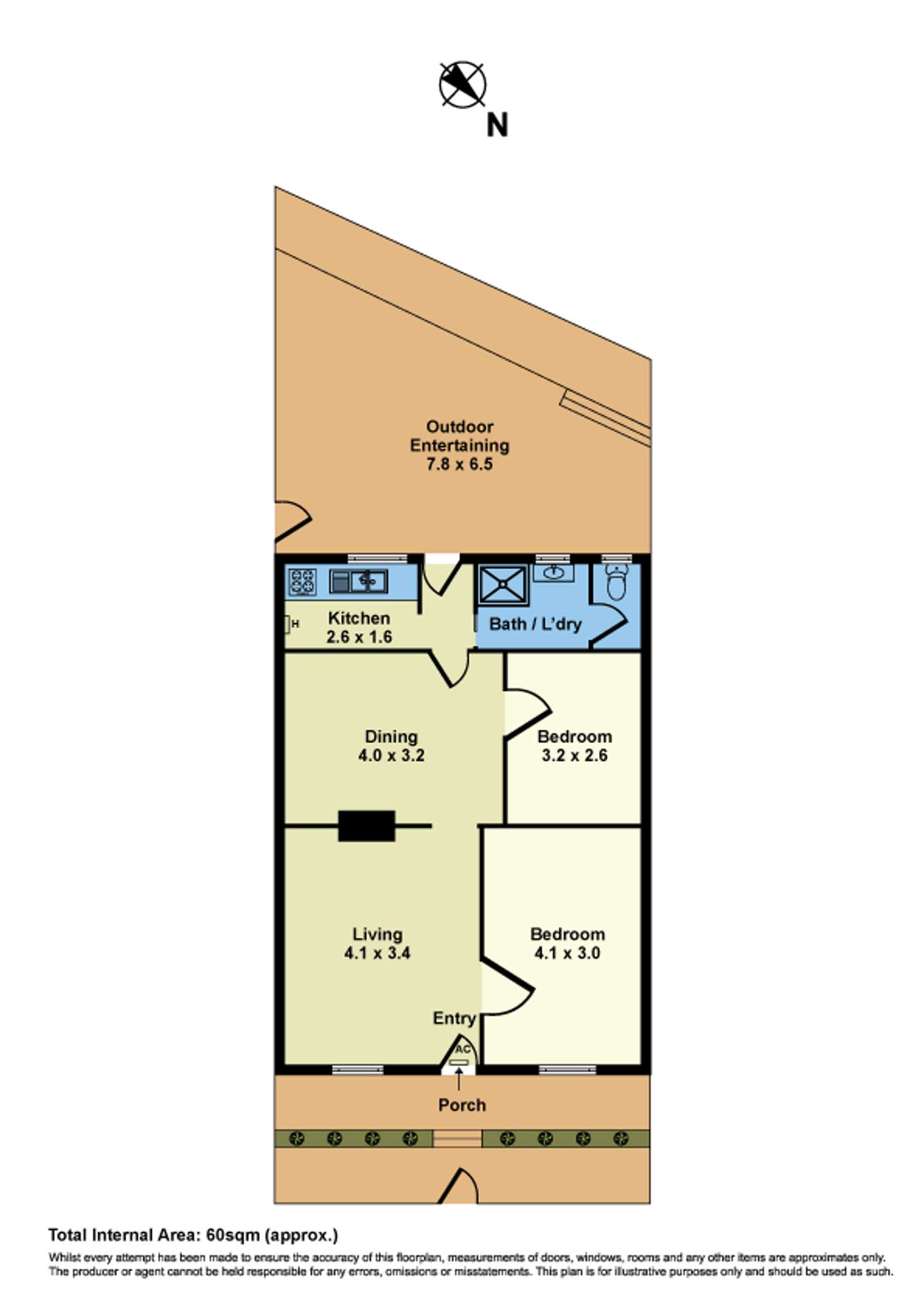 Floorplan of Homely house listing, 445 Flemington Road, North Melbourne VIC 3051