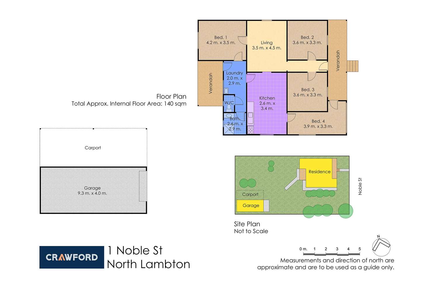 Floorplan of Homely house listing, 1 Noble Street, North Lambton NSW 2299