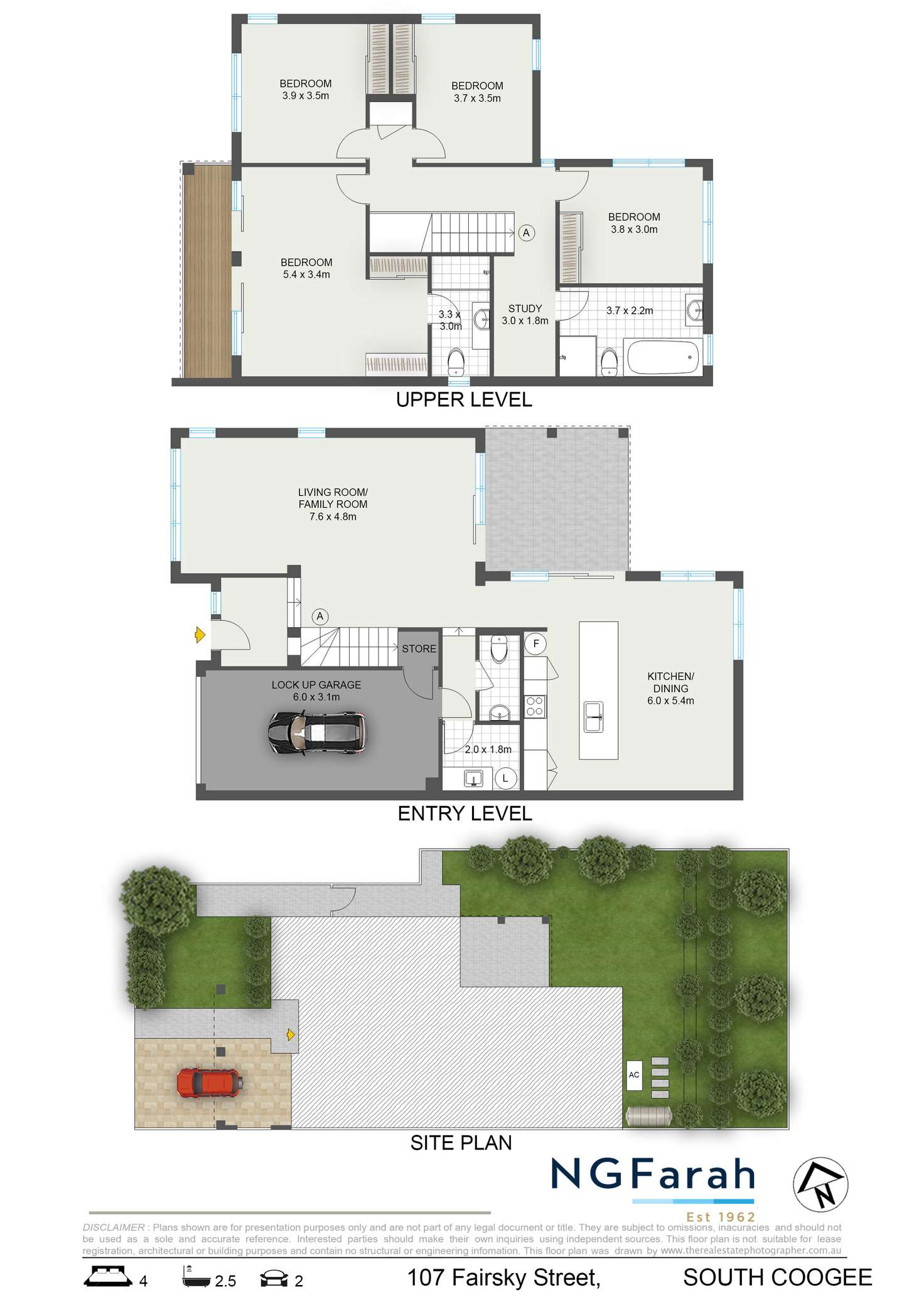 Floorplan of Homely house listing, 107 Fairsky Street, South Coogee NSW 2034