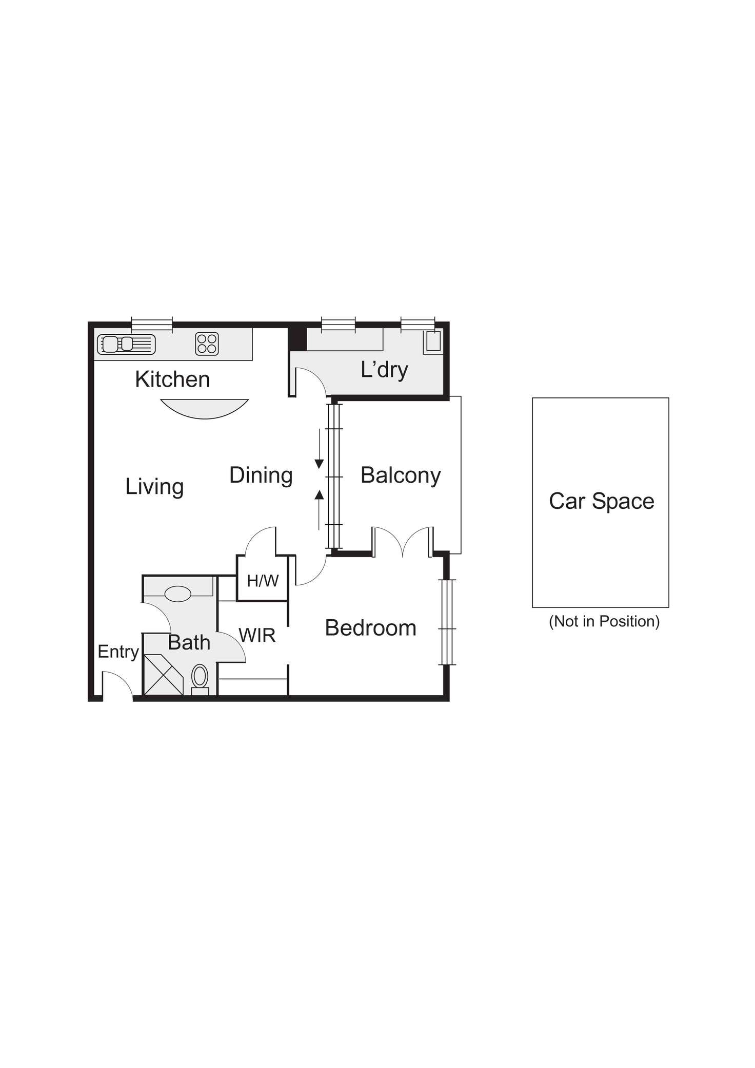 Floorplan of Homely apartment listing, 48/174 Esplanade East, Port Melbourne VIC 3207