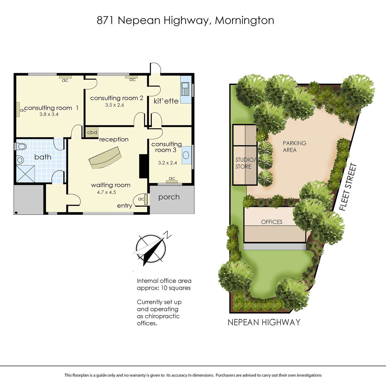 Floorplan of Homely house listing, 871 Nepean Highway, Mornington VIC 3931