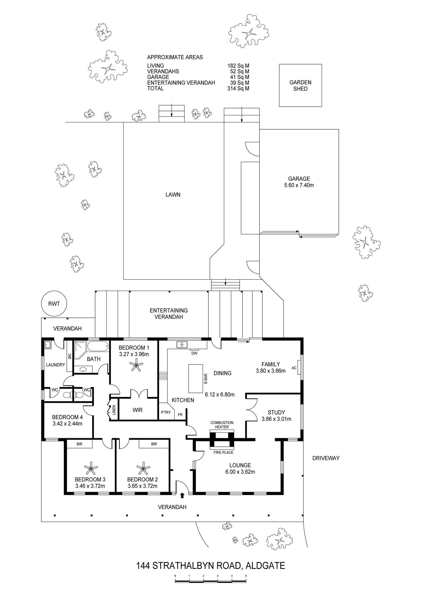 Floorplan of Homely house listing, 144 Strathalbyn Road, Aldgate SA 5154