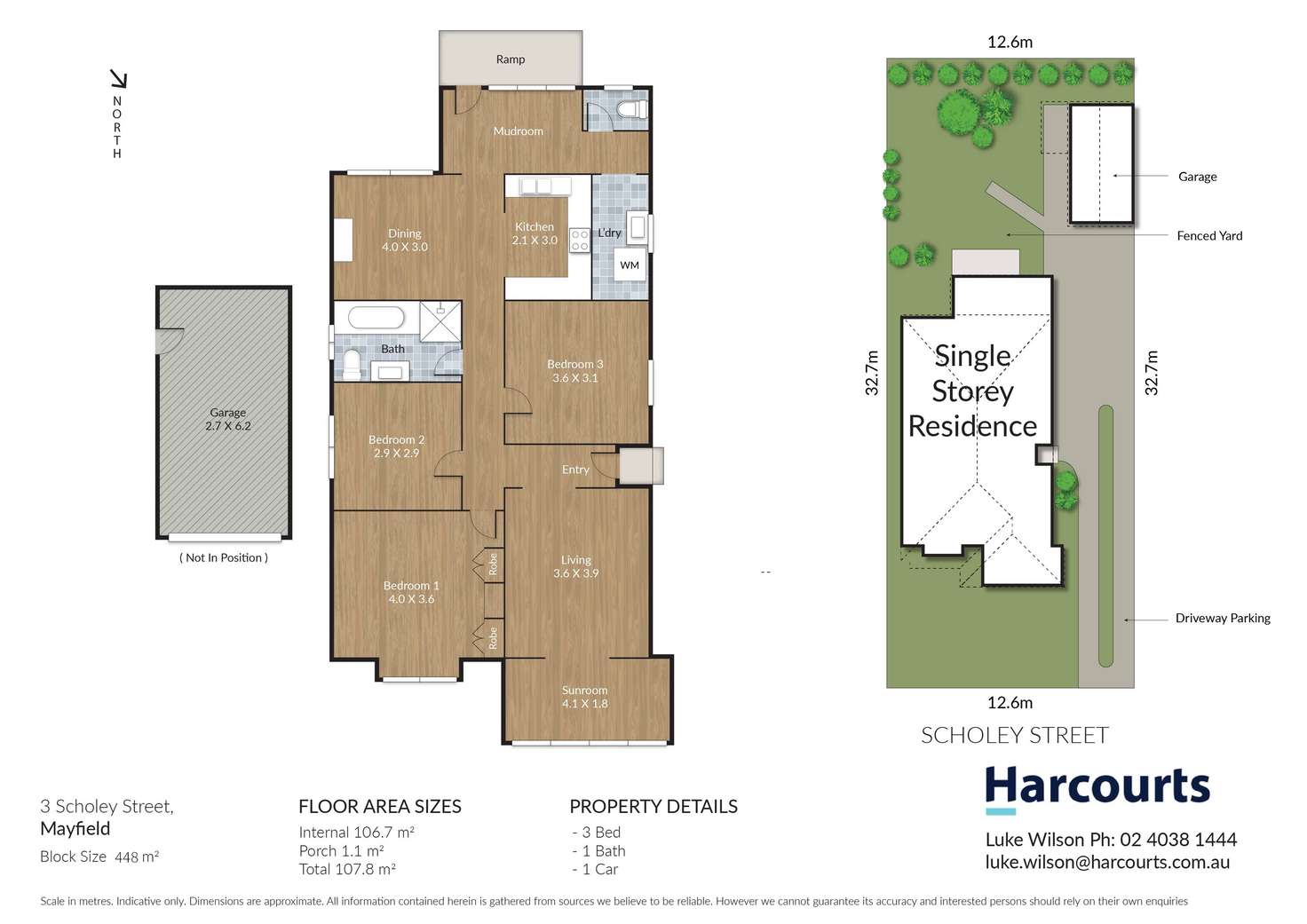 Floorplan of Homely house listing, 3 Scholey Street, Mayfield NSW 2304