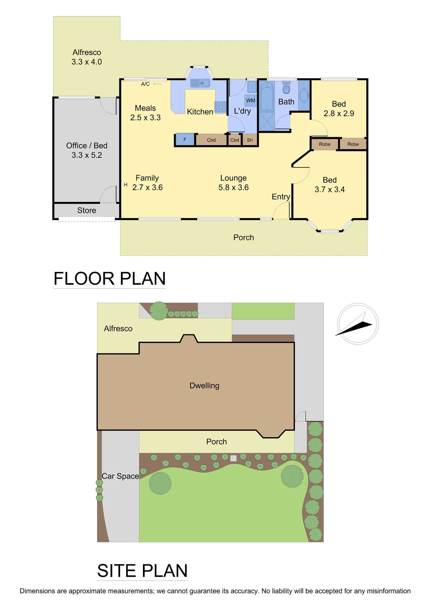 Floorplan of Homely house listing, 6A Mack Street, Reservoir VIC 3073