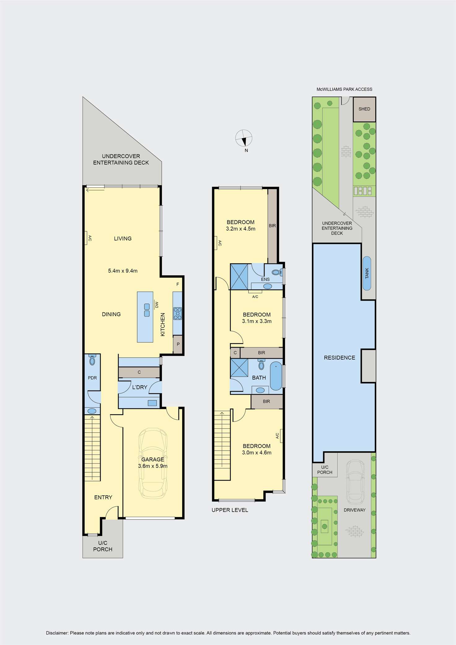 Floorplan of Homely house listing, 33b Emerald Street, Essendon West VIC 3040