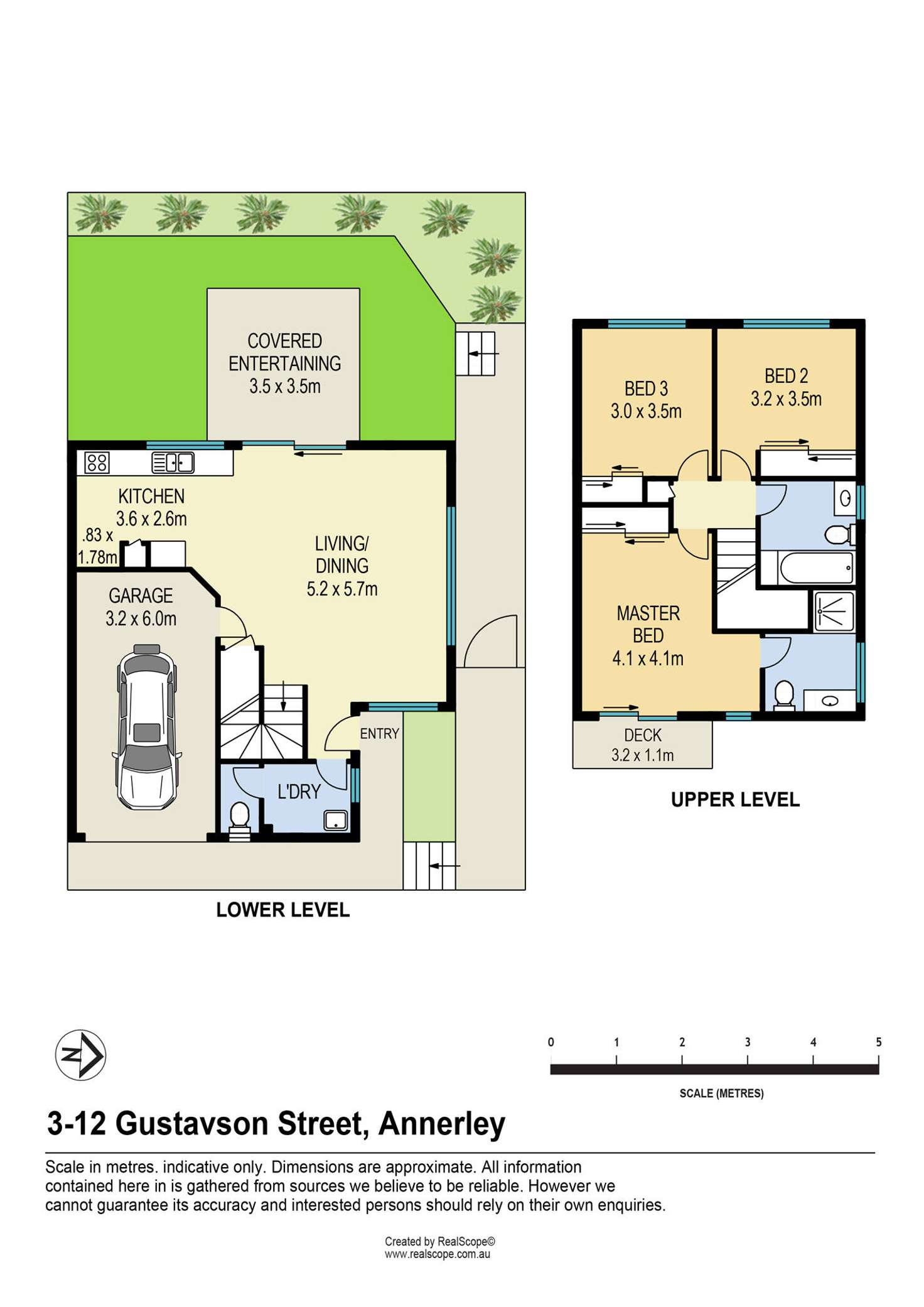 Floorplan of Homely townhouse listing, 3/12 Gustavson Street, Annerley QLD 4103