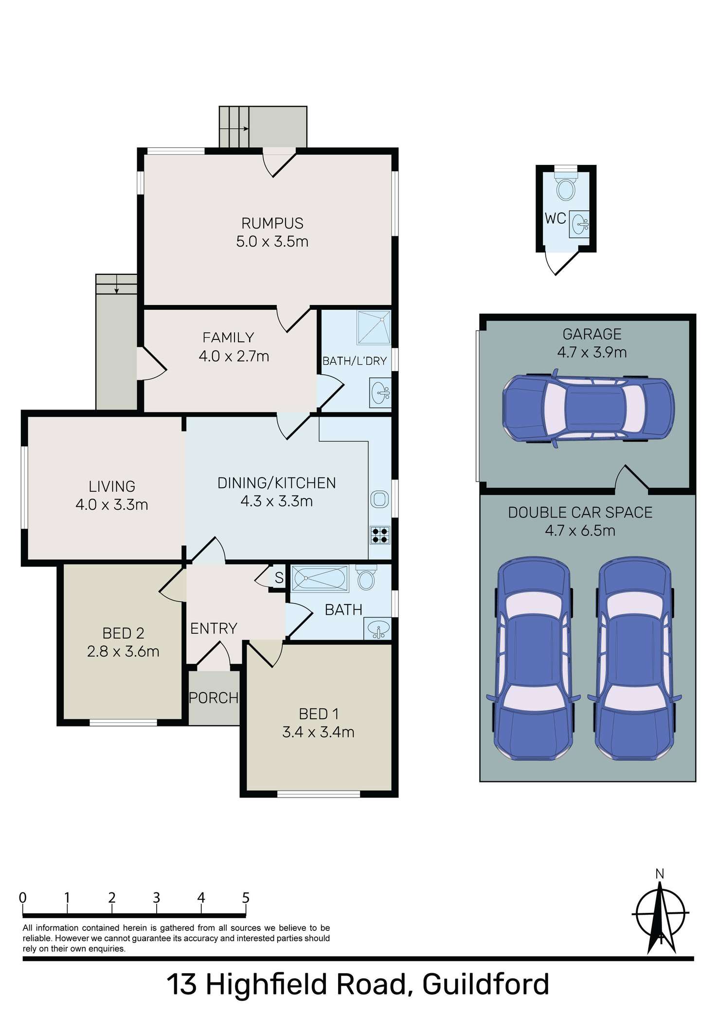 Floorplan of Homely house listing, 13 Highfield Road, Guildford NSW 2161