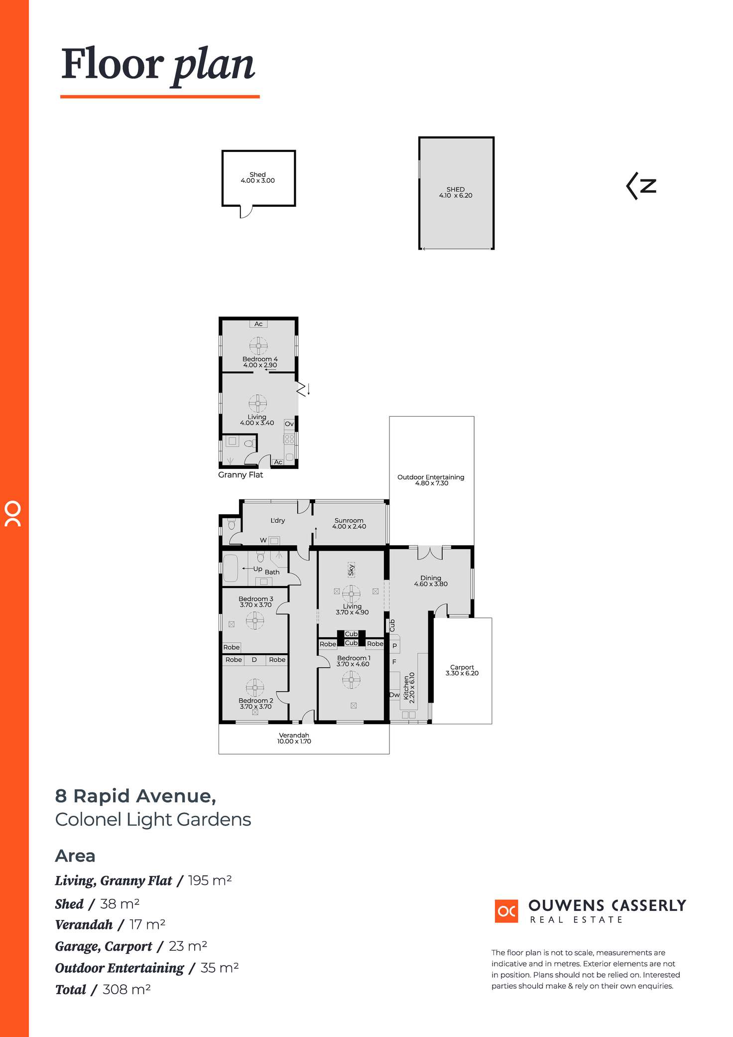 Floorplan of Homely house listing, 8 Rapid Avenue, Colonel Light Gardens SA 5041