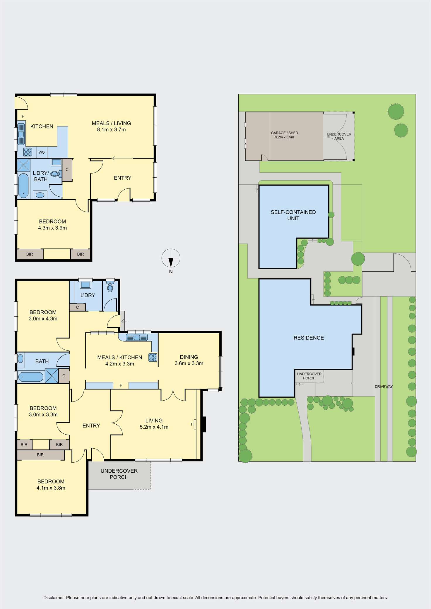 Floorplan of Homely house listing, 33 Rhodes Parade, Oak Park VIC 3046