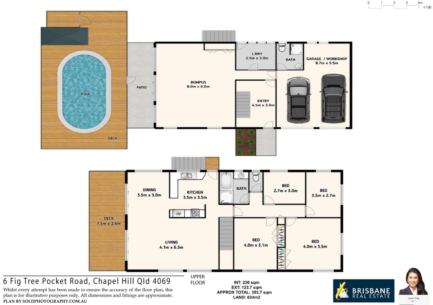 Floorplan of Homely house listing, 6 Fig Tree Pocket Road, Chapel Hill QLD 4069