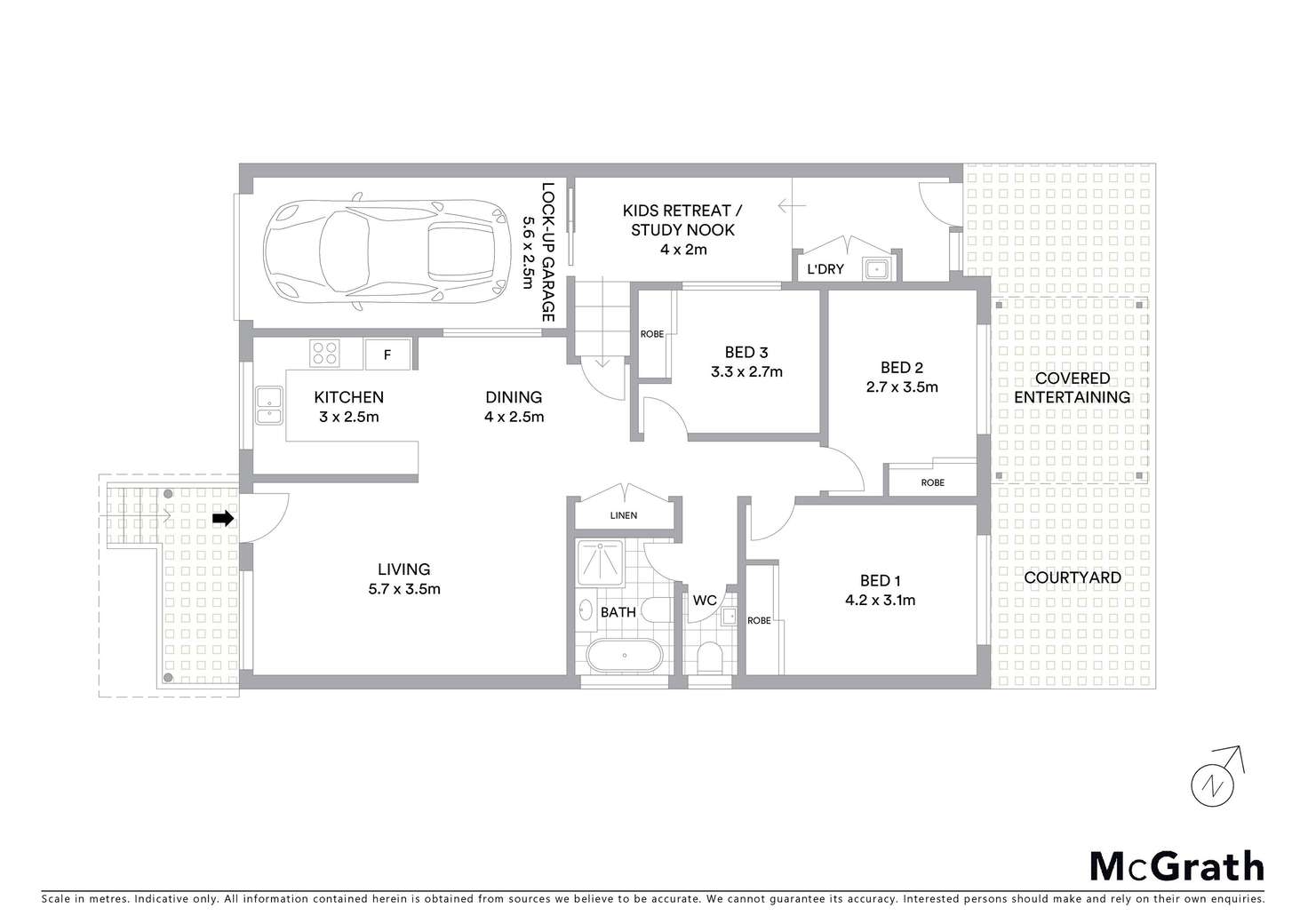 Floorplan of Homely villa listing, 4/33 Railway Street, Kogarah NSW 2217