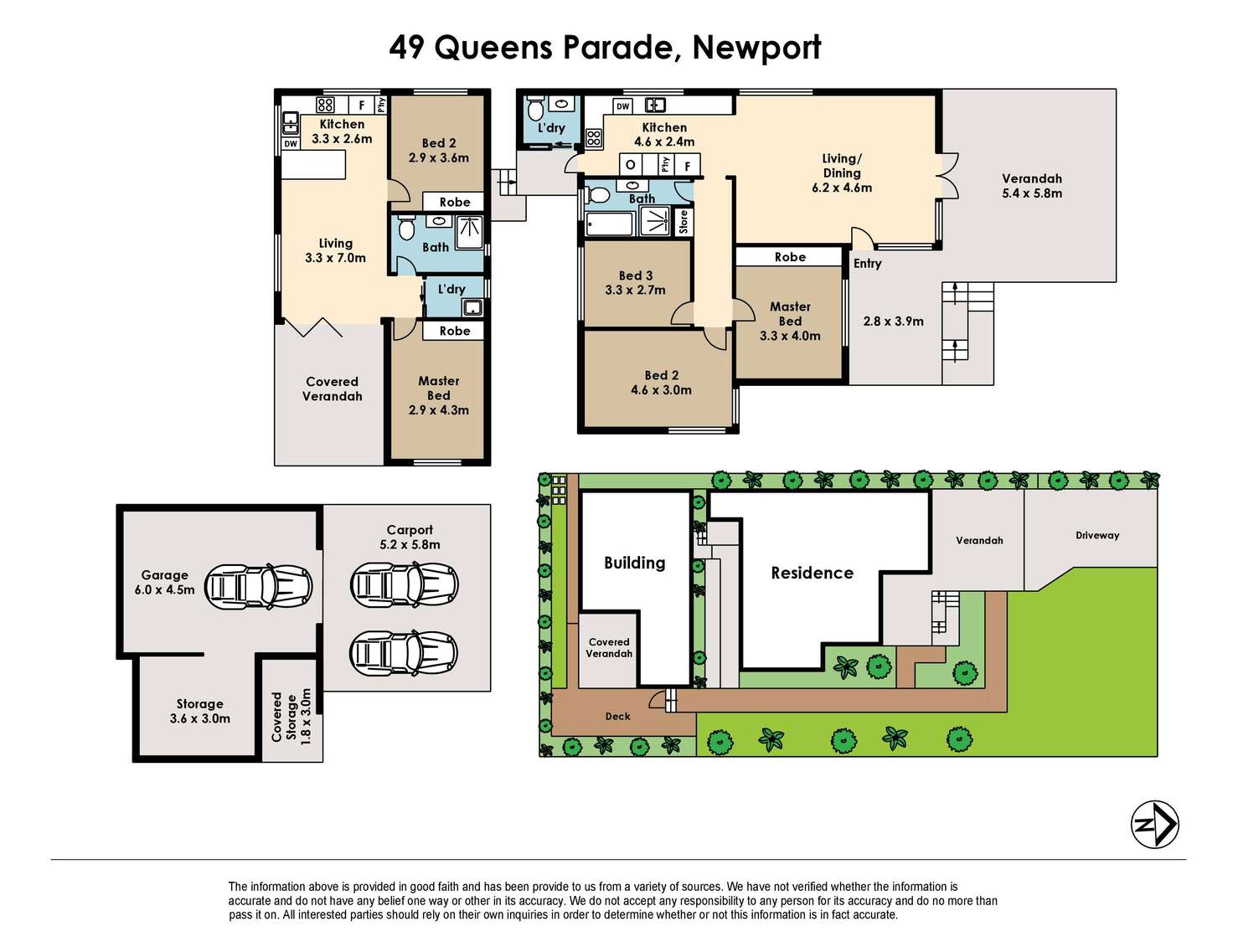 Floorplan of Homely house listing, 49 Queens Parade, Newport NSW 2106