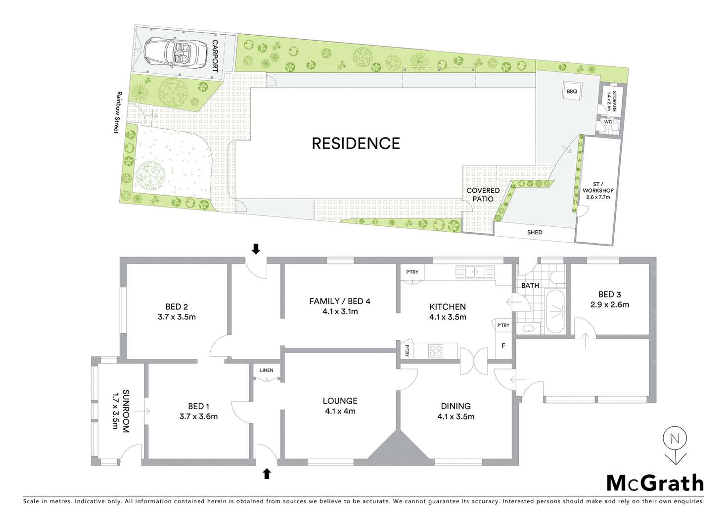 Floorplan of Homely house listing, 65 Rainbow Street, Kingsford NSW 2032
