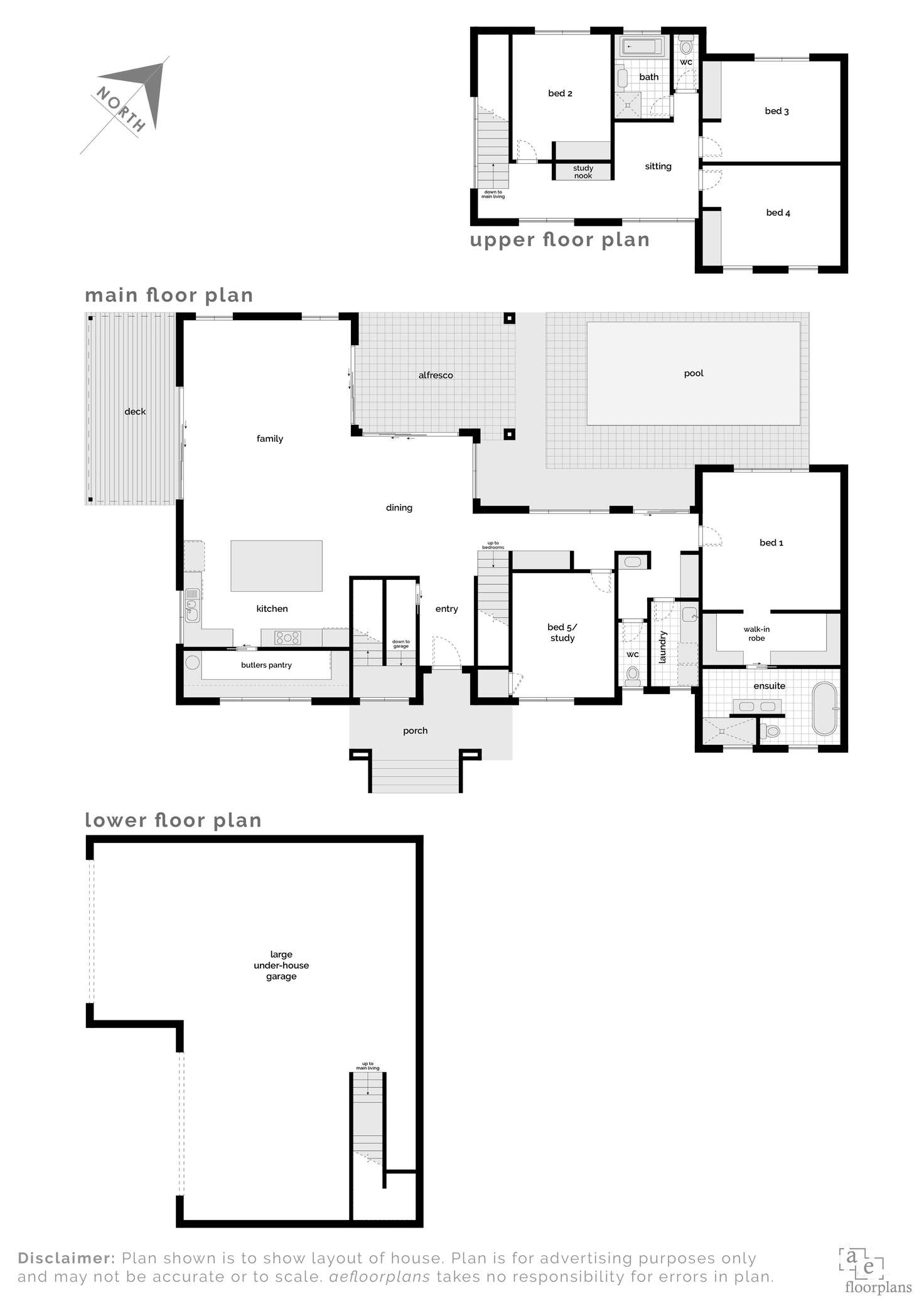 Floorplan of Homely house listing, 27 Rusden Street, Garran ACT 2605