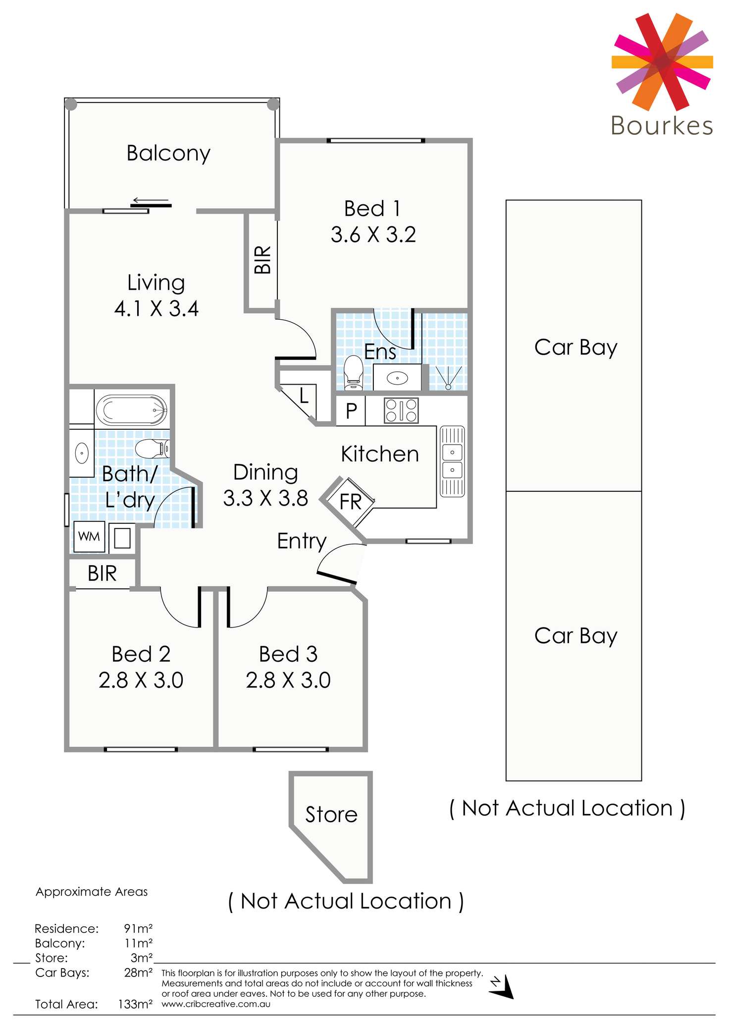 Floorplan of Homely apartment listing, 201/7-11 Heirisson Way, Victoria Park WA 6100