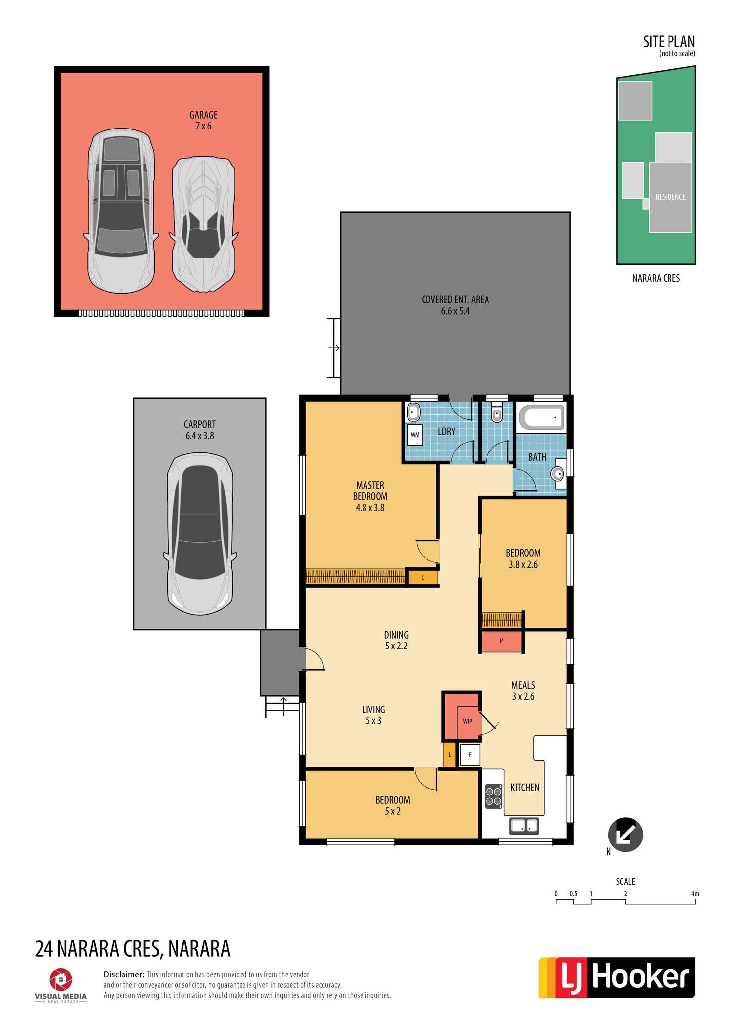 Floorplan of Homely house listing, 24 Narara Crescent, Narara NSW 2250